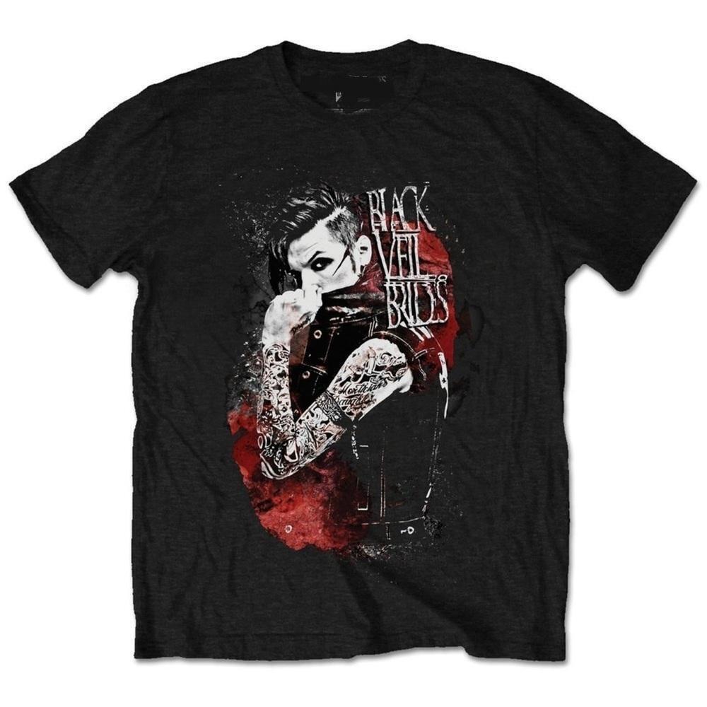Retro Black Veil Brides Inferno Unisex T-Shirt Rock Band Music Graphic Fan Tee